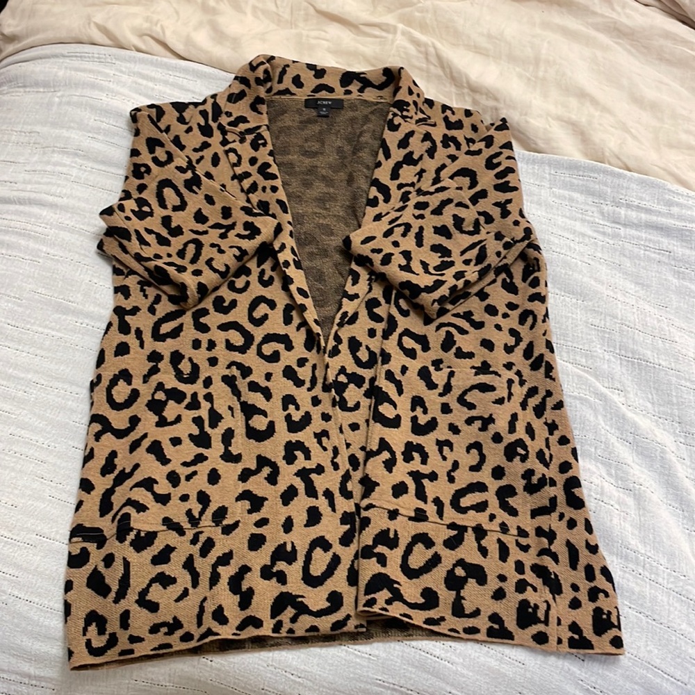 J crew sweater blazer. Excellent condition!